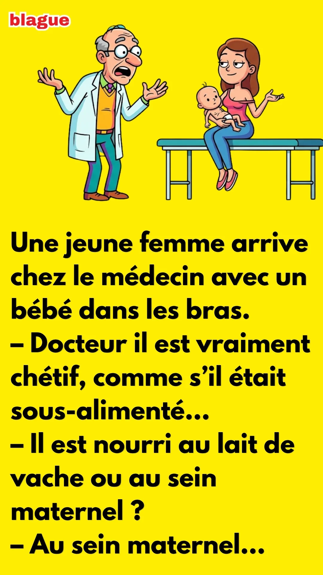 BLAGUE SUR C’EST GRAVE DOCTEUR ?
