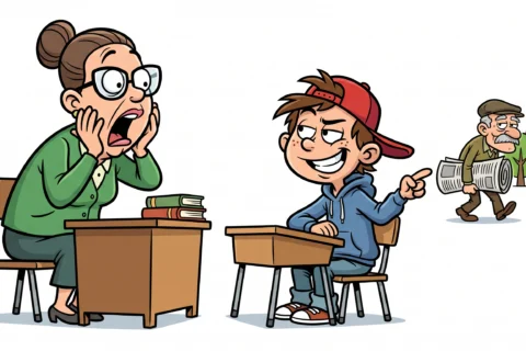 BLAGUE SUR DU VERBE PRÉSUMER