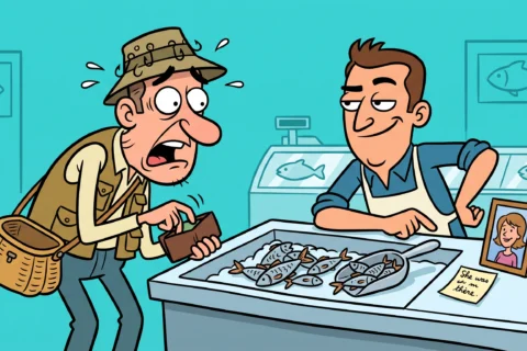 BLAGUE SUR LA BONNE PÊCHE