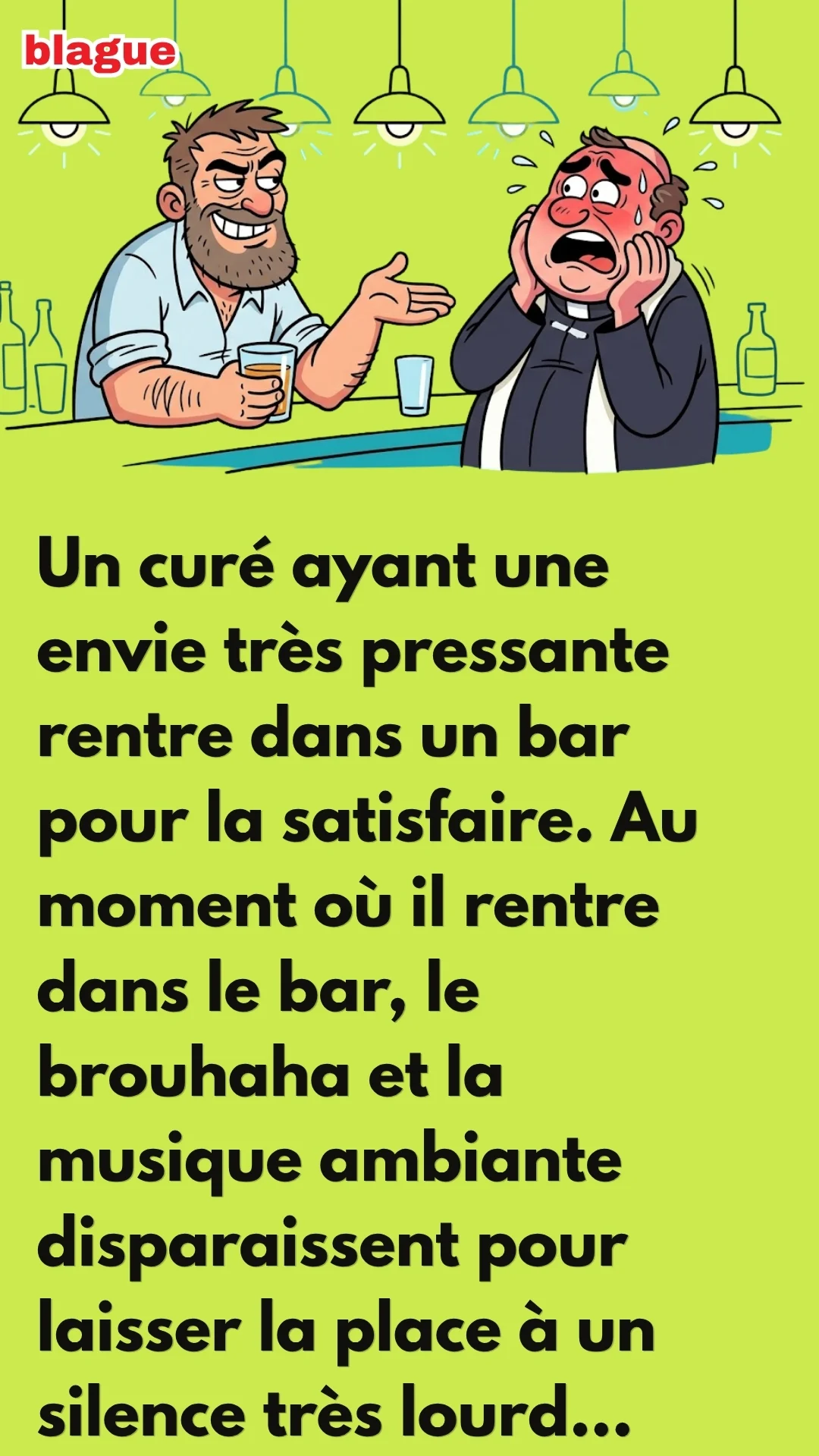 BLAGUE SUR LA FEUILLE DE VIGNE 