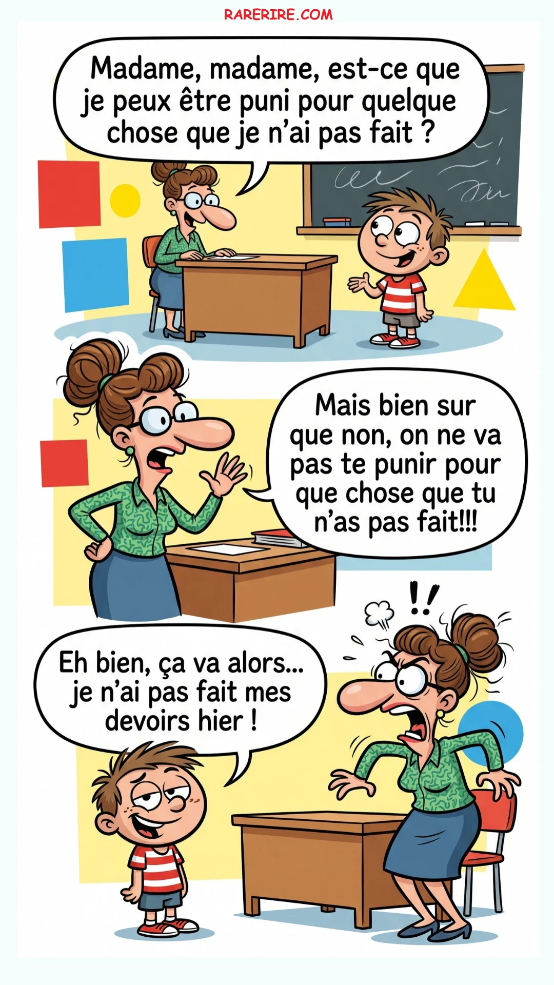 BLAGUE SUR LA PUNITION