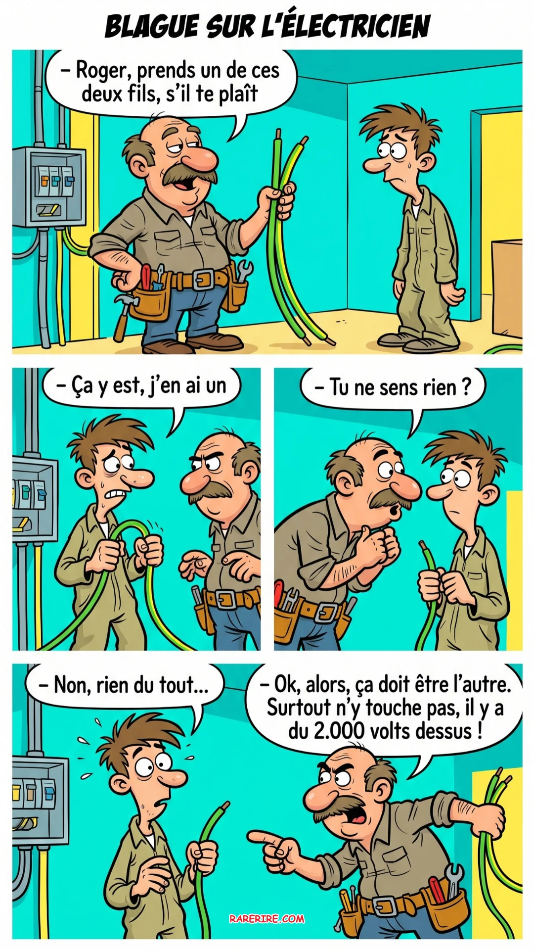BLAGUE SUR L’ÉLECTRICIEN