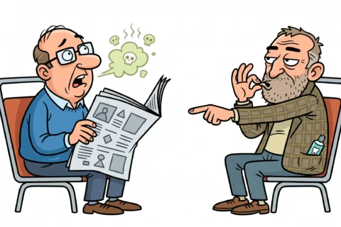 BLAGUE SUR MORTALITÉ