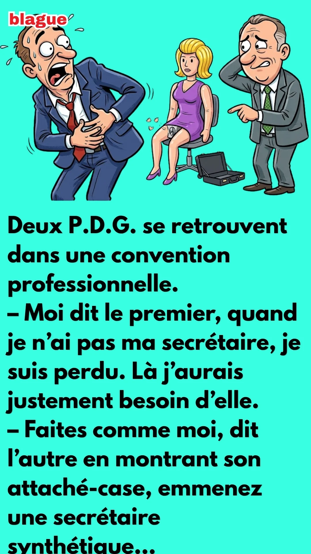 BLAGUE SUR ON N’ARRÊTE PAS LE PROGRÈS !