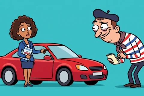 BLAGUE SUR SALON DE L’AUTO