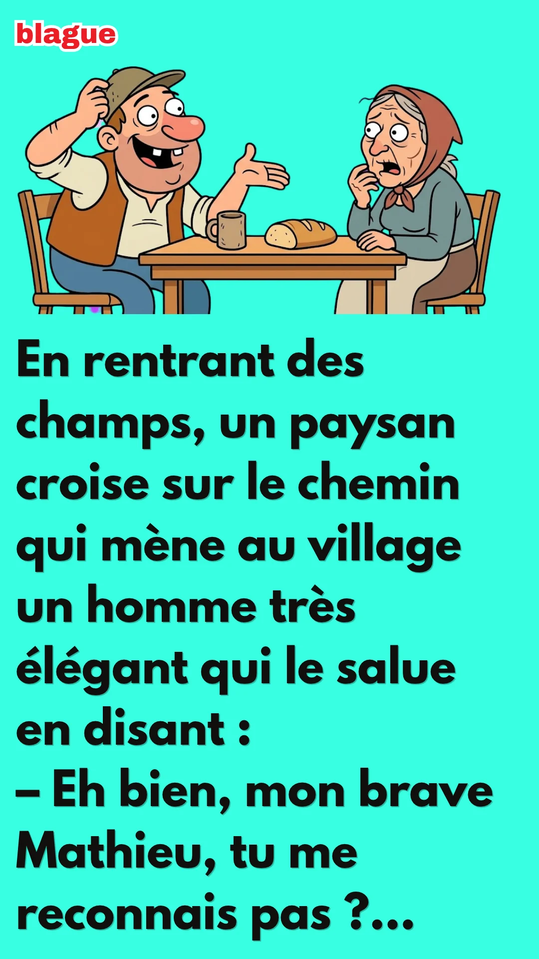 Une blague sur les prénoms