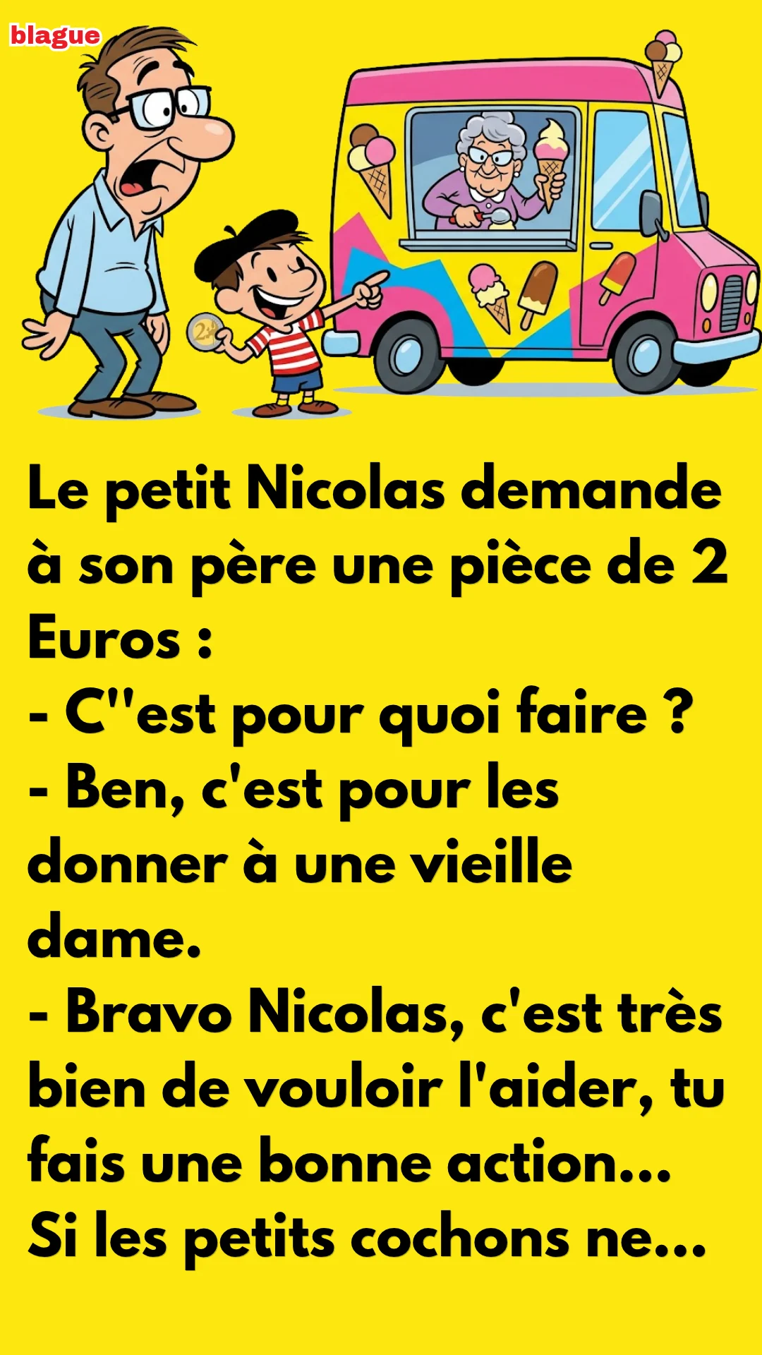 blague sur Le petit Nicolas